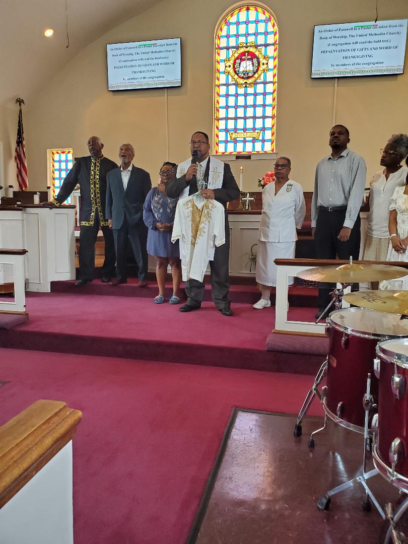Pastor Paul's farewell reception and church service 6-9-2024